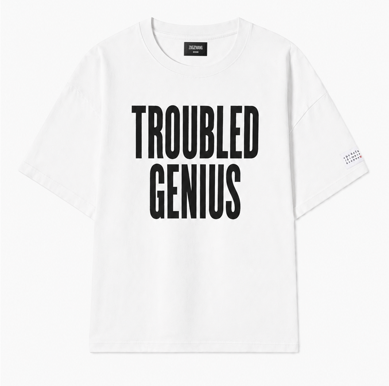 Troubled Genius White