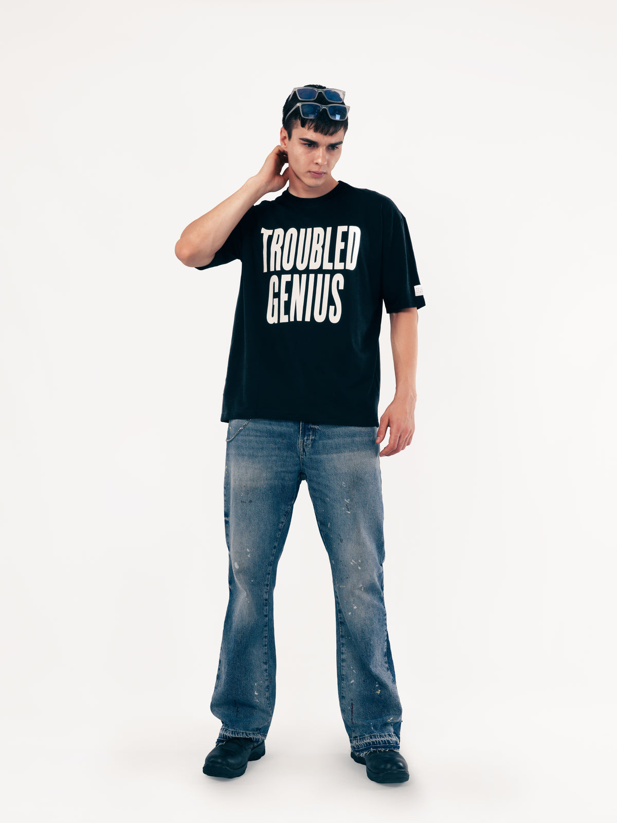 Troubled Genius Black